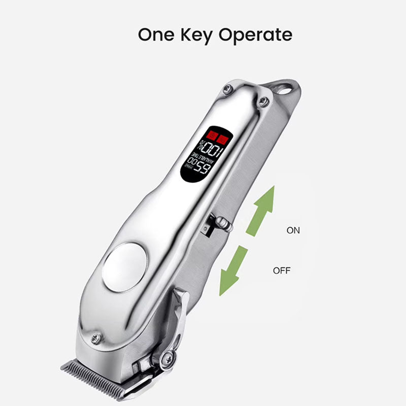 FurClipix Pro All-Metal Low Noise Pet Grooming Kit