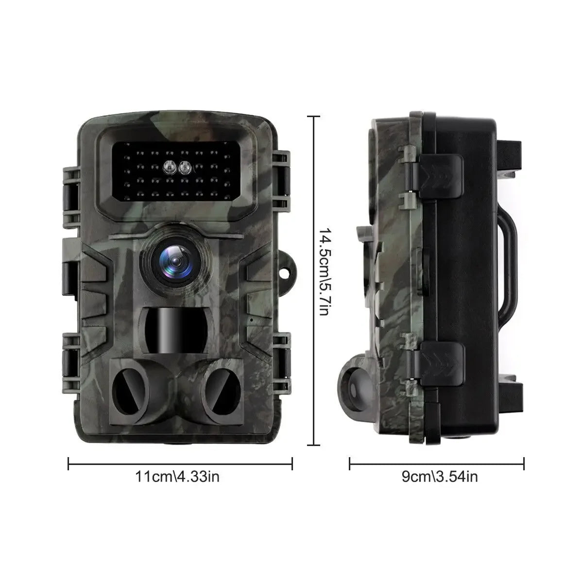 Dark4llow 58MP Trail Hunting Camera with Night Vision & 0.2s Trigger