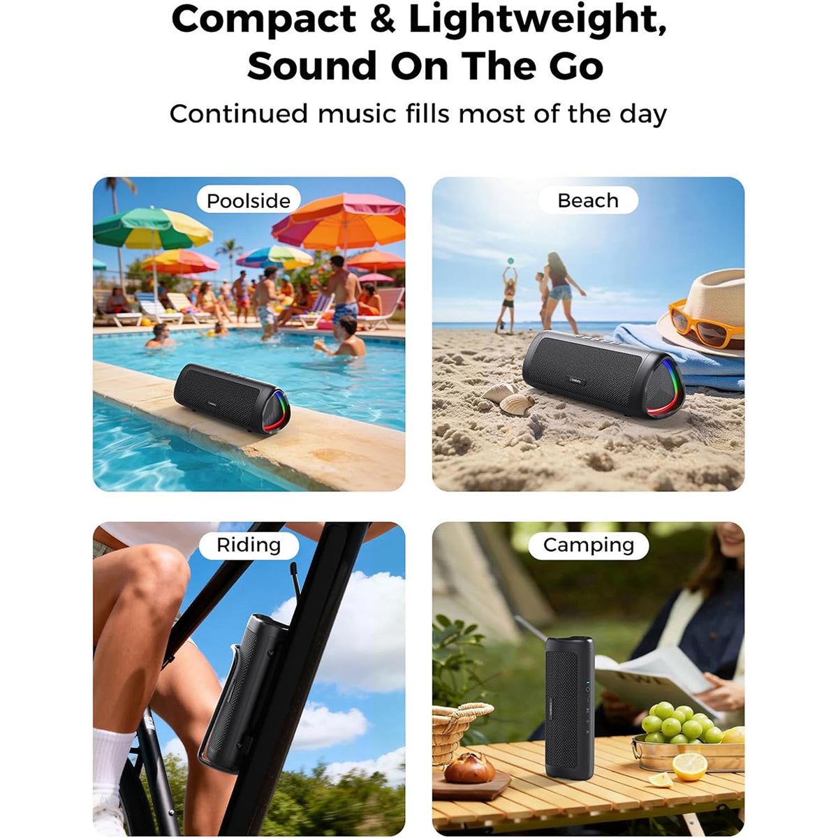 EchoWildi Portable Speaker for Outdoors