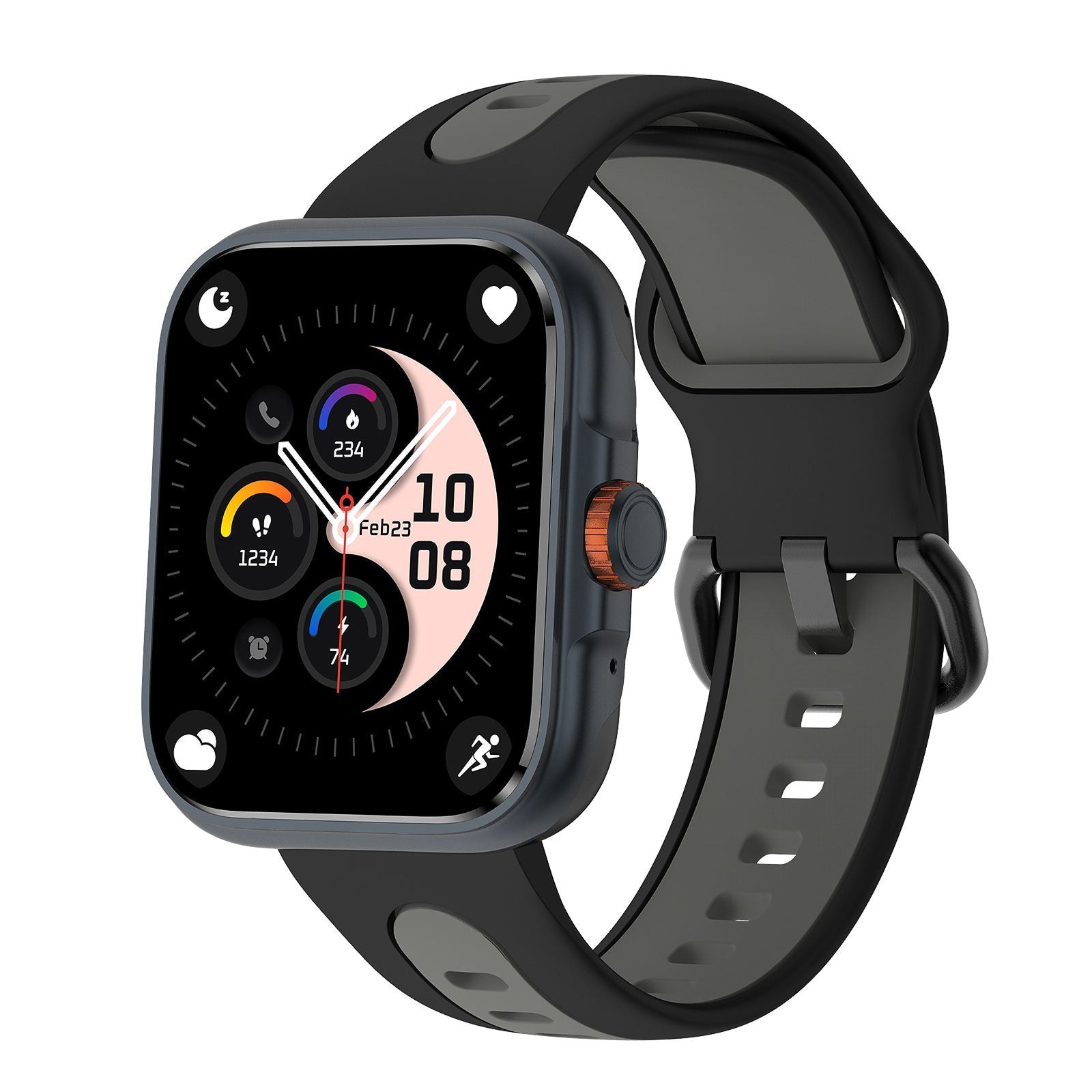 DelpinWat 30M Waterproof Swimming Smartwatch with GNSS