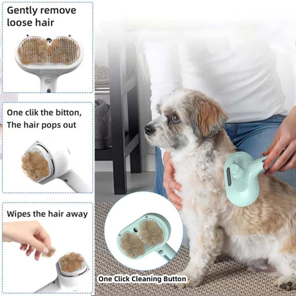 DeshyPup Professional Pet Grooming Brush for Long Hair