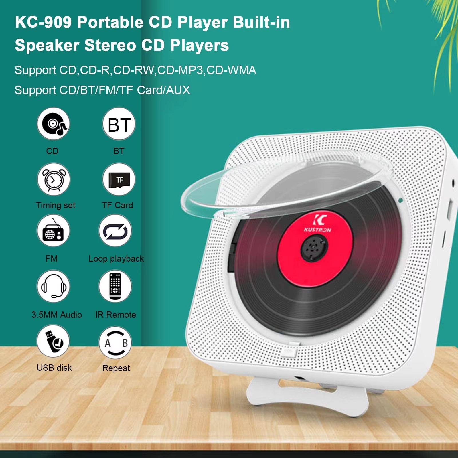 DiscGini Multifunctional CD Player
