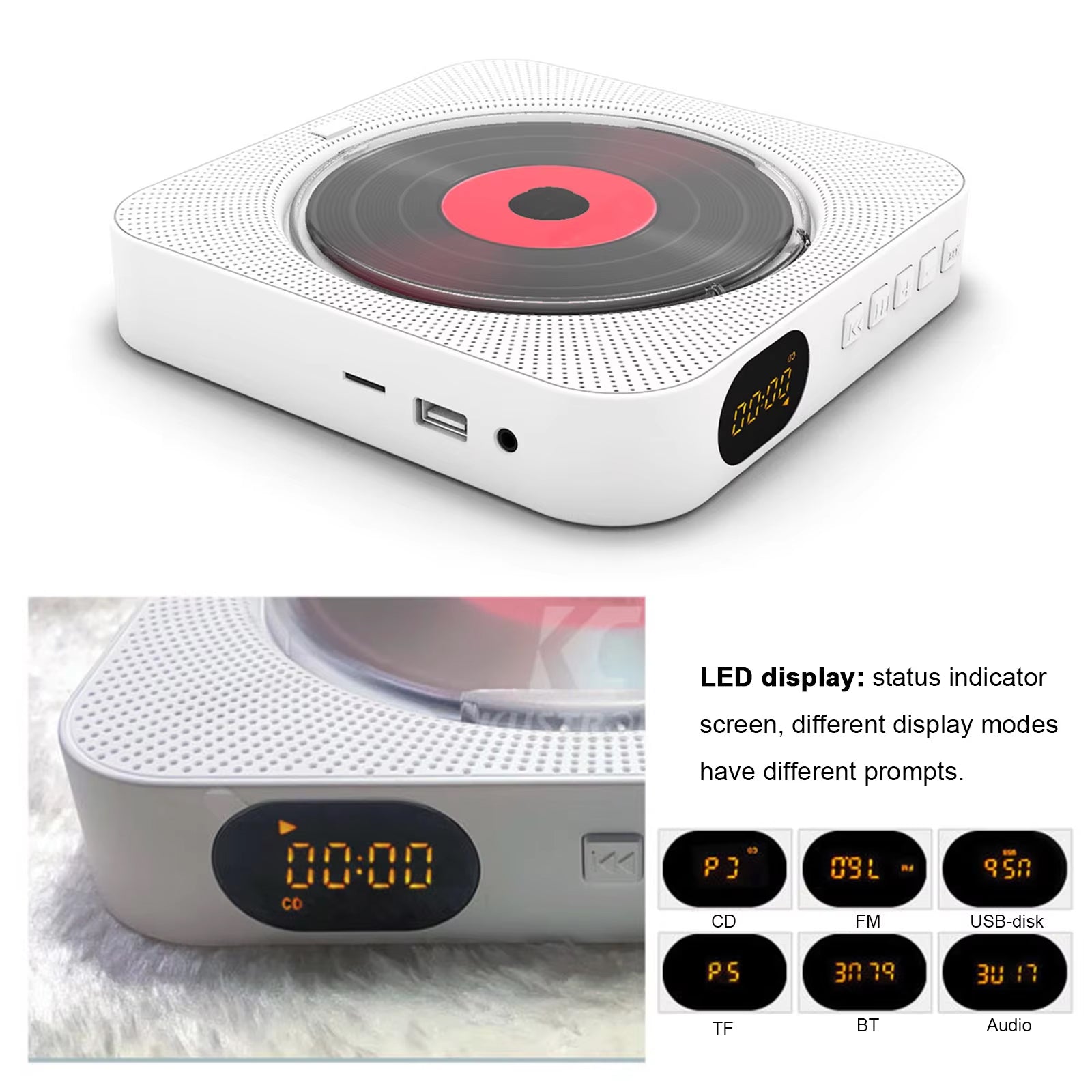 DiscGini Multifunctional CD Player