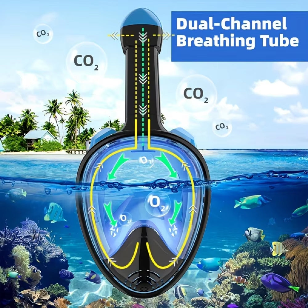 Ocekavo Full Face Snorkel Mask