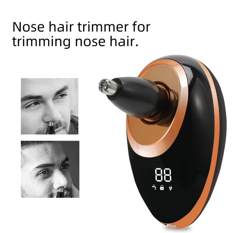 DomeeGlix 5-in-1 7D Bald Head Shaver Grooming Kit