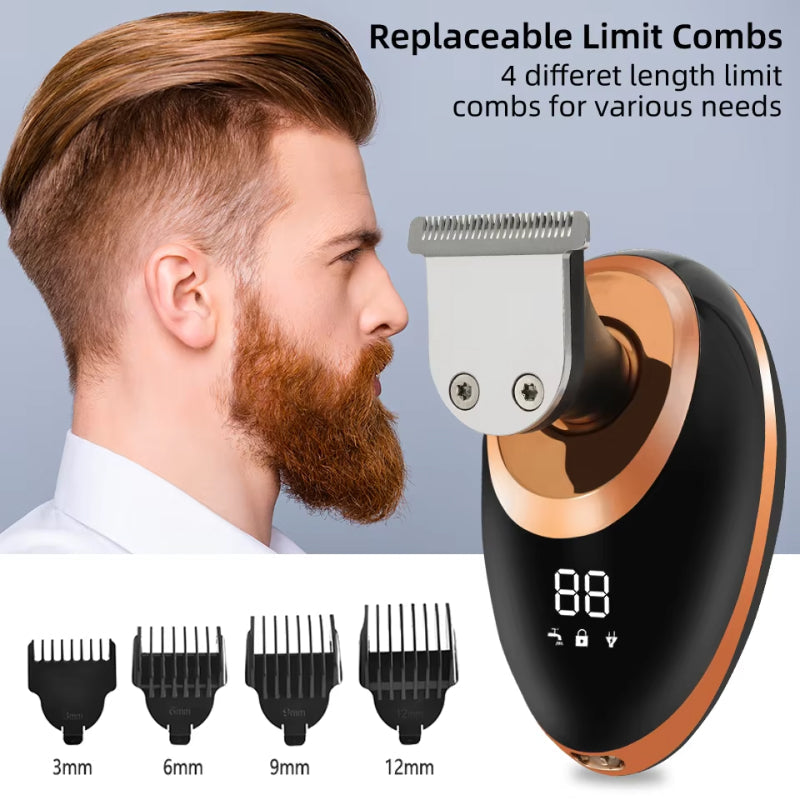DomeeGlix 5-in-1 7D Bald Head Shaver Grooming Kit