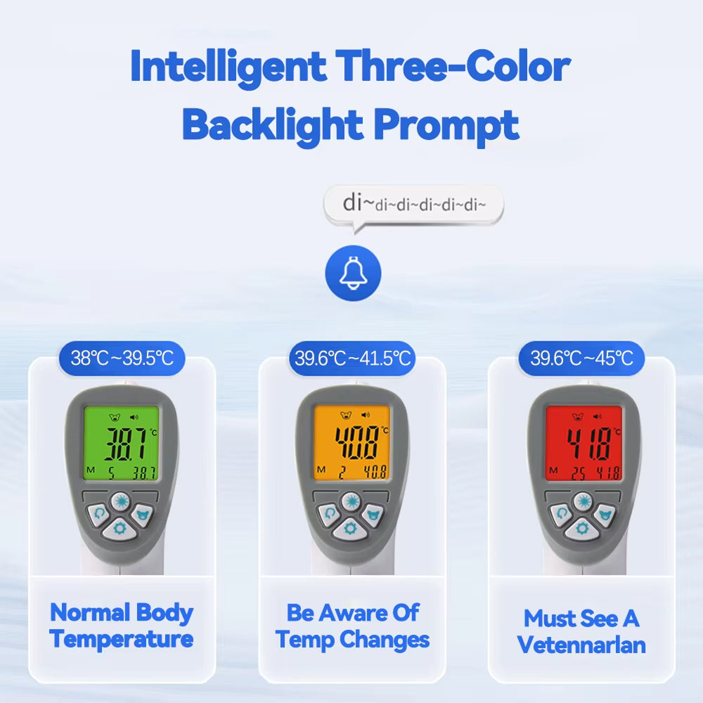 Dottiorer Non-Contact Pet Infrared Thermometer