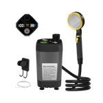DusaRins Smart Portable Outdoor Shower with Digital Display