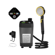 DusaRins Smart Portable Outdoor Shower with Digital Display