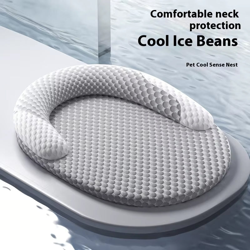 Dog Cooling Mat with Cooling Fiber Technology