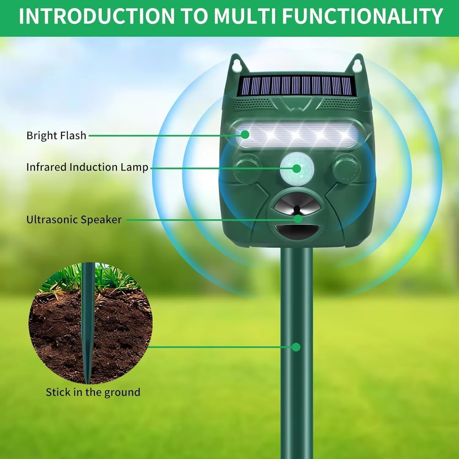 ZenCeryx  Ultrasonic Deer Repeller (SP)