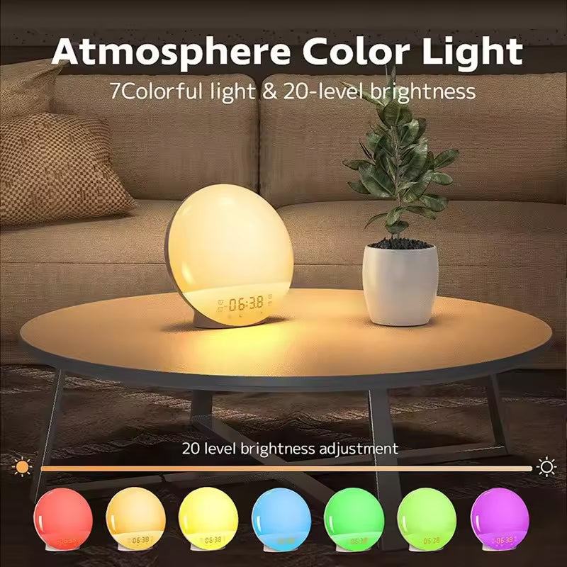 EosNiva Sunrise Alarm Clock | Natural Wake-up Light & Sleep Aid