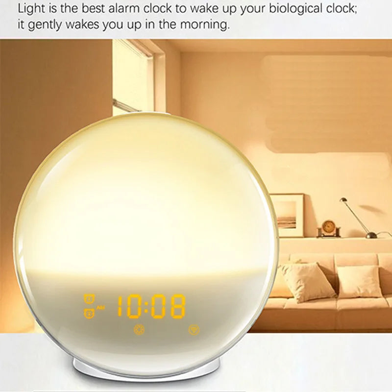EosNiva Sunrise Alarm Clock | Natural Wake-up Light & Sleep Aid