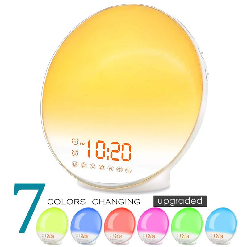 EosNiva Sunrise Alarm Clock | Natural Wake-up Light & Sleep Aid