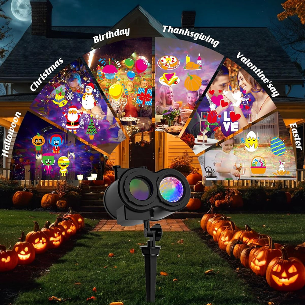 ErieVizo Dual Head Halloween & Holiday Projector Light