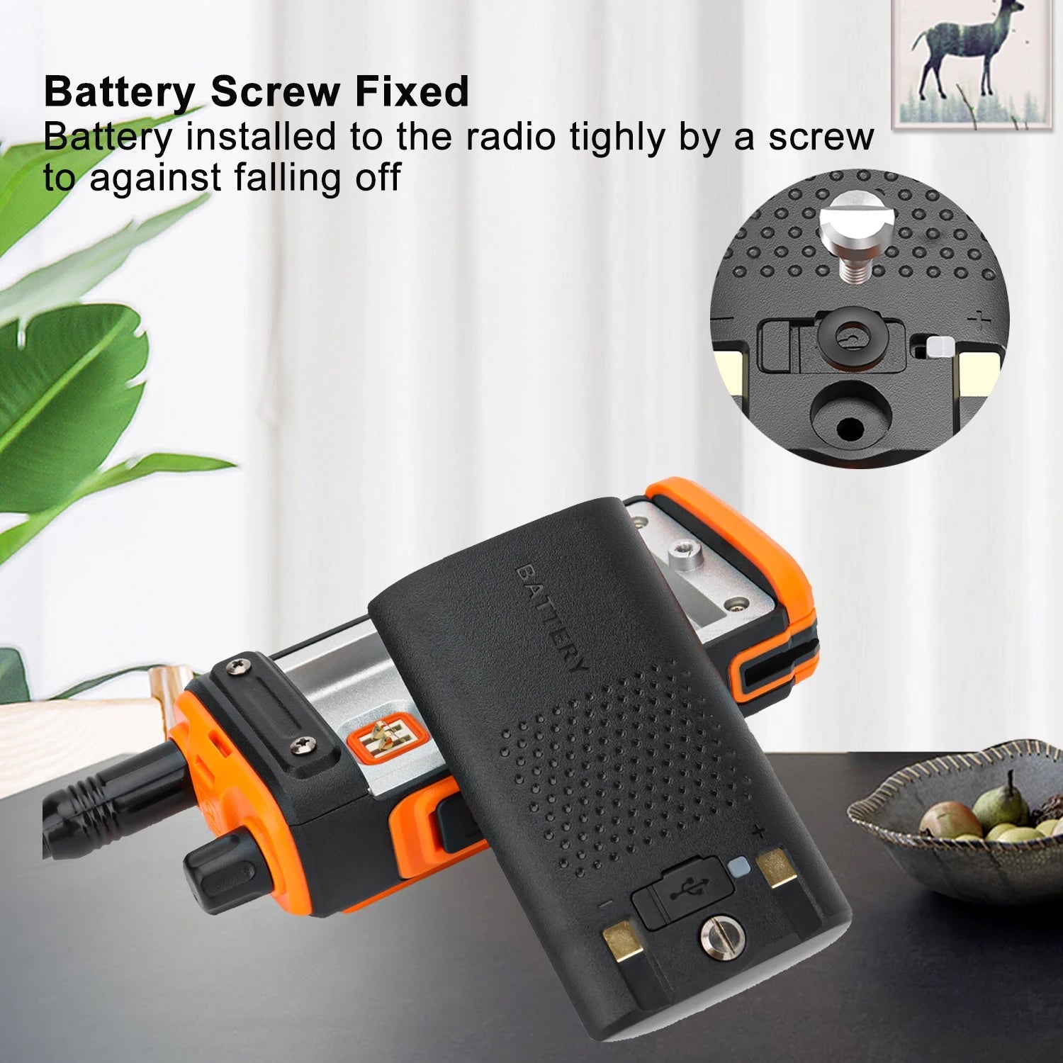 Etherdio Rugged Dual-Band GPS Walkie Talkie & Ham Radio