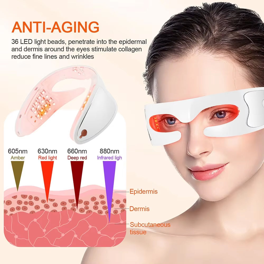 Eyviola Under Eye Red Light Therapy for Dark Circles