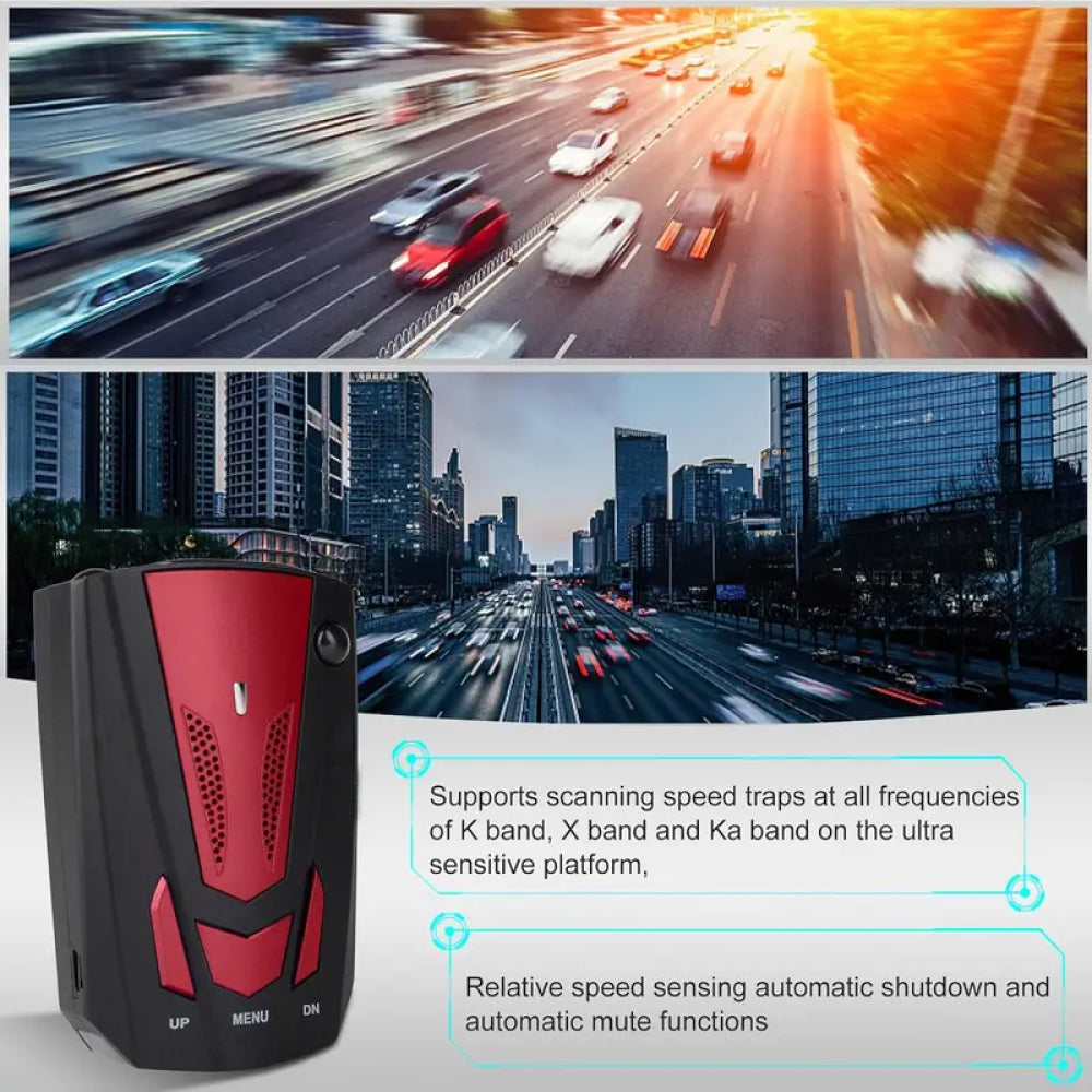 FalconLix Long Range 360-Degree Radar Detector