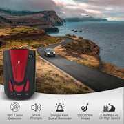 FalconLix Long Range 360-Degree Radar Detector