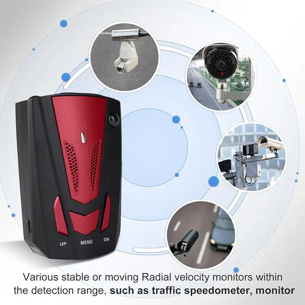 FalconLix Long Range 360-Degree Radar Detector