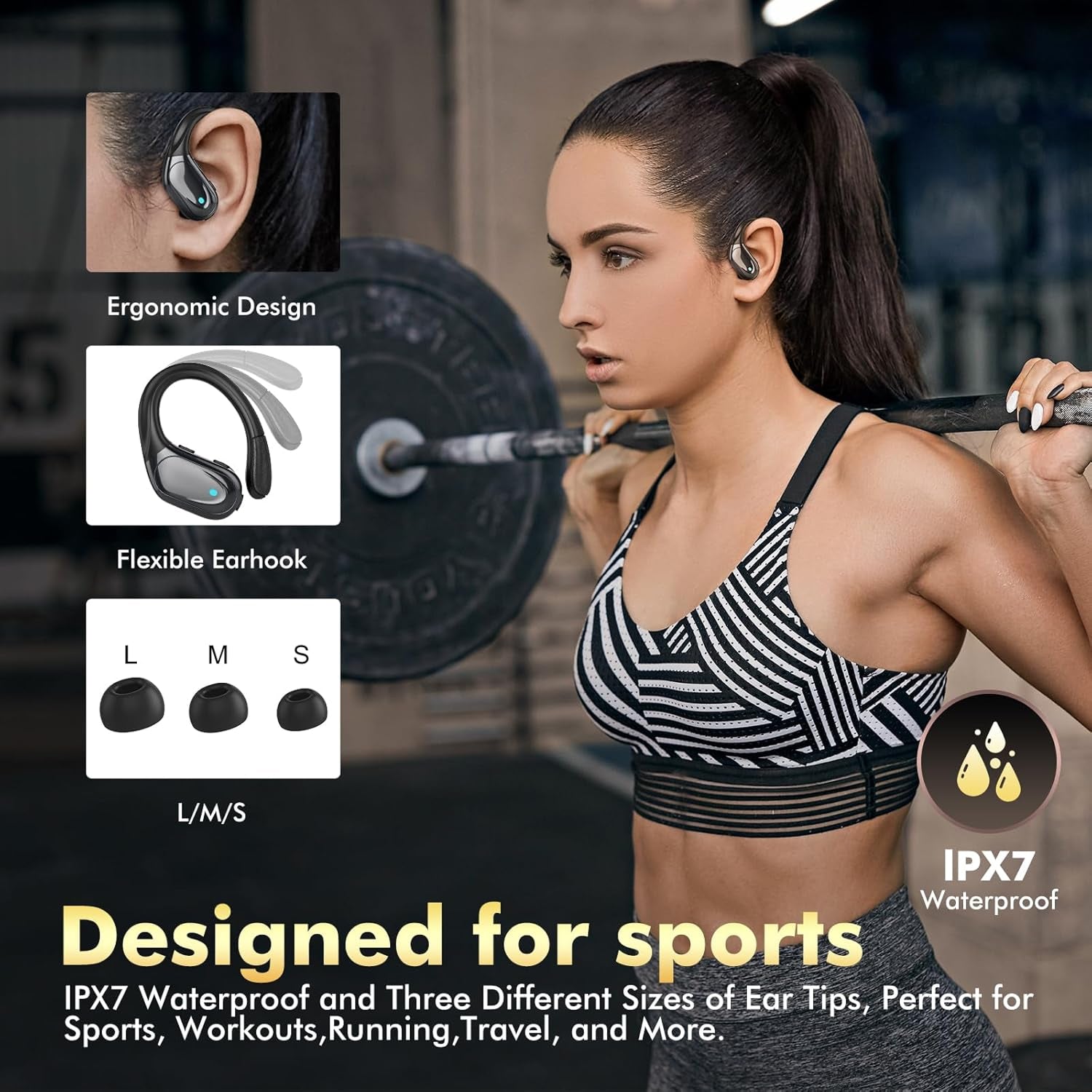 FitSyncbud Gym Earbuds