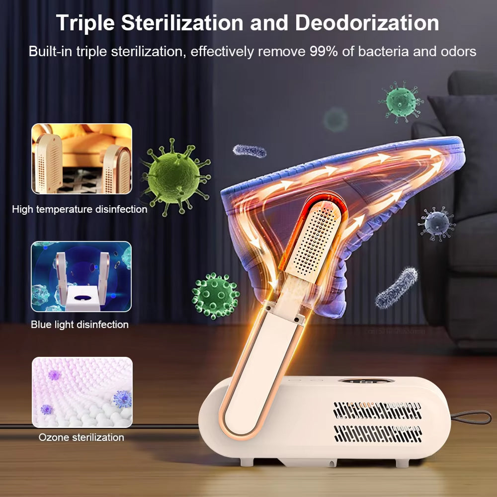 Flopimate Triple Sterilization Portable Boot Dryer