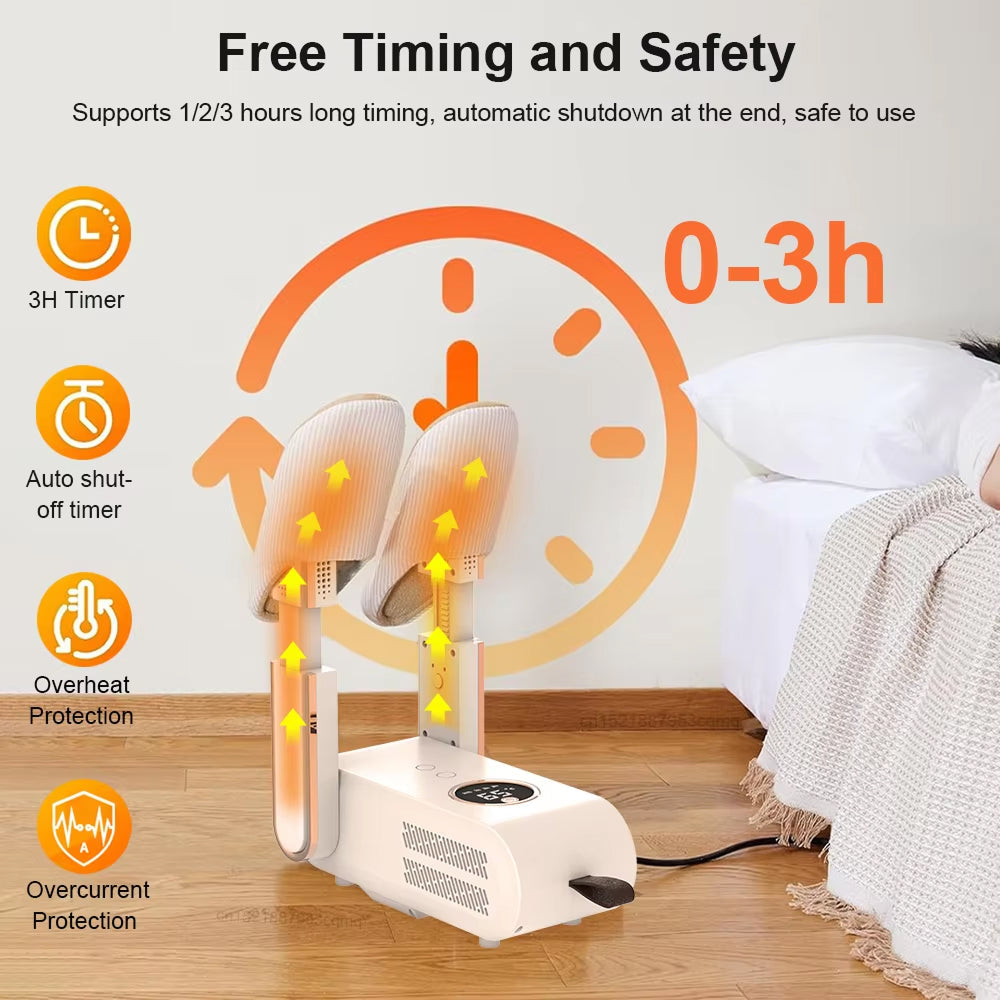 Flopimate Triple Sterilization Portable Boot Dryer