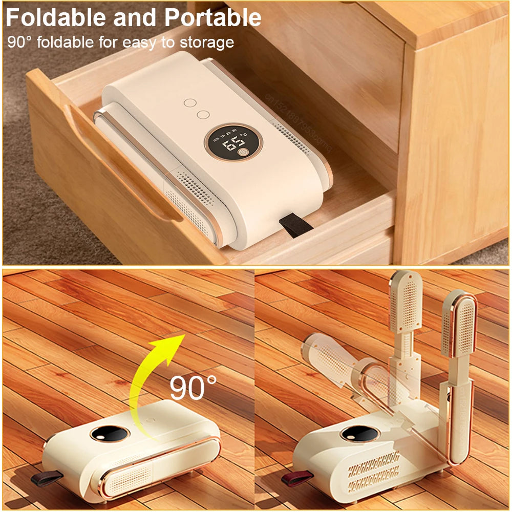 Flopimate Triple Sterilization Portable Boot Dryer