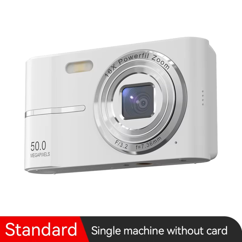 FoceeSnap 50MP 4K HD Digital Camera for Beginners and Vloggers