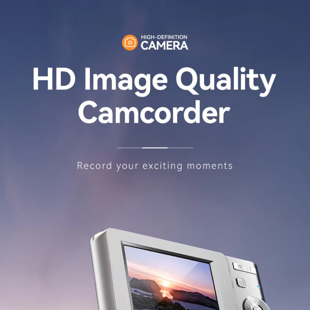FoceeSnap 50MP 4K HD Digital Camera for Beginners and Vloggers