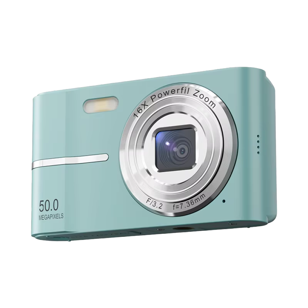 FoceeSnap 50MP 4K HD Digital Camera for Beginners and Vloggers