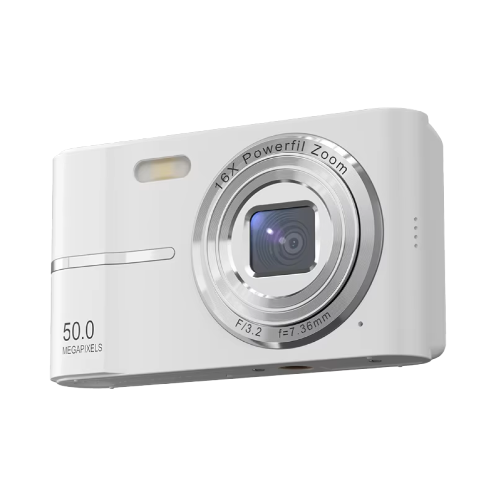 FoceeSnap 50MP 4K HD Digital Camera for Beginners and Vloggers
