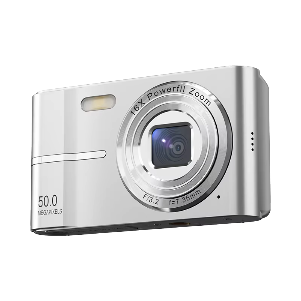FoceeSnap 50MP 4K HD Digital Camera for Beginners and Vloggers