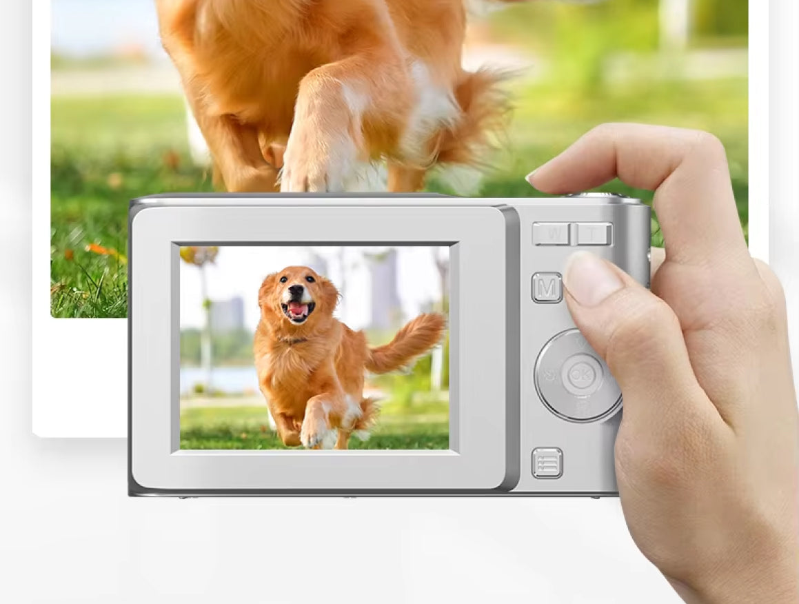 FoceeSnap 50MP 4K HD Digital Camera for Beginners and Vloggers
