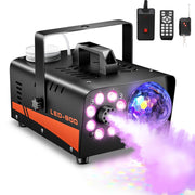 FogMatich 600W LED Fog Machine with Wireless Remote