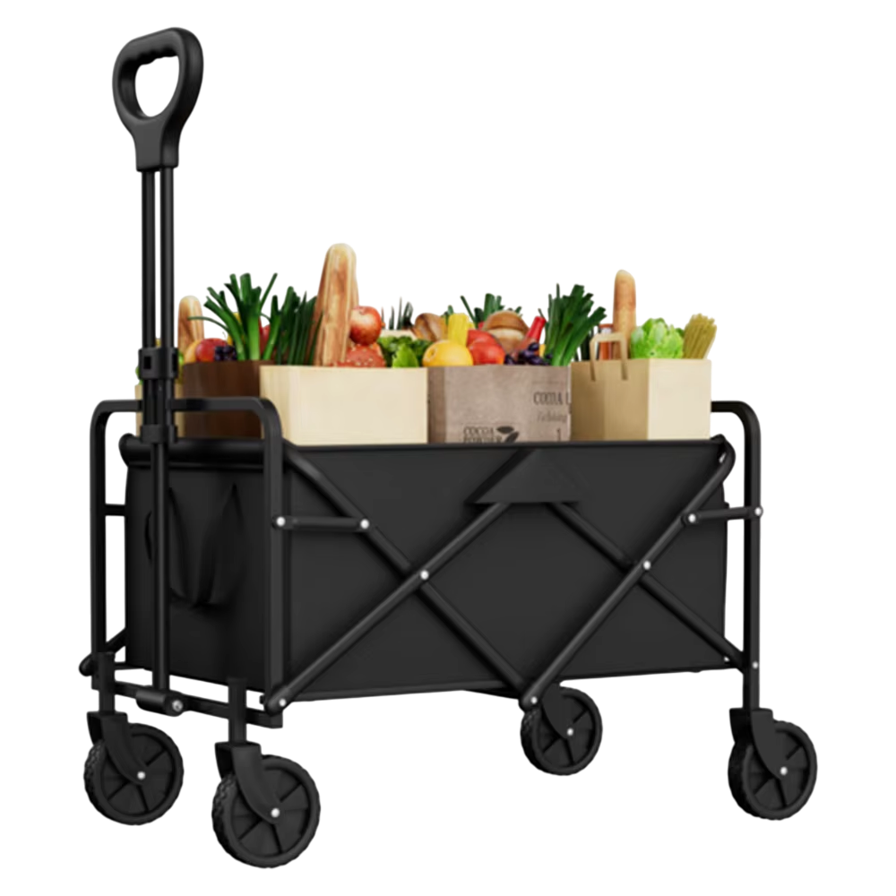 Fotticart All-Terrain Folding Utility Wagon for Camping and Beach