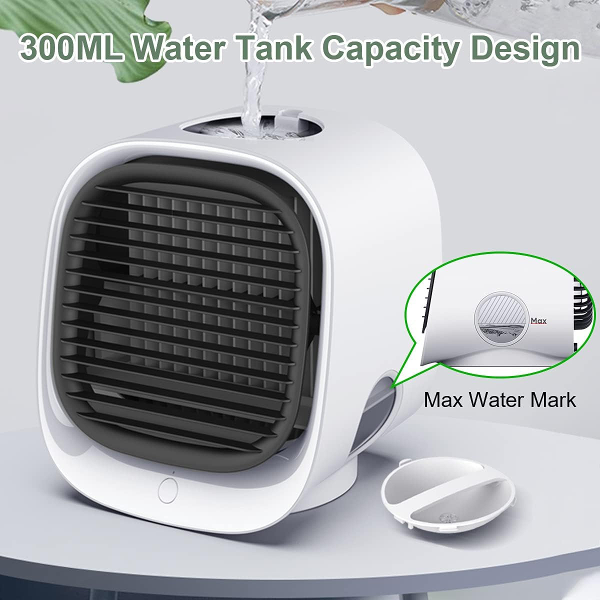 FrosiAiro 3-in-1 Portable Air Cooler & Purifier for Personal Spaces