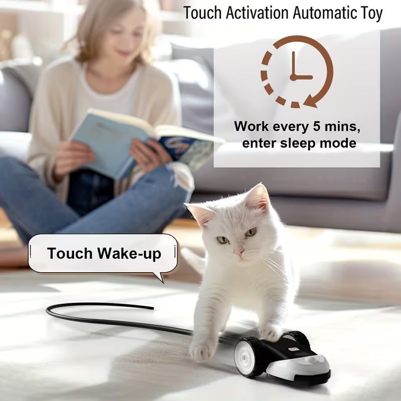 FurFlicko Smart Interactive Cat Toy for Indoor Cats