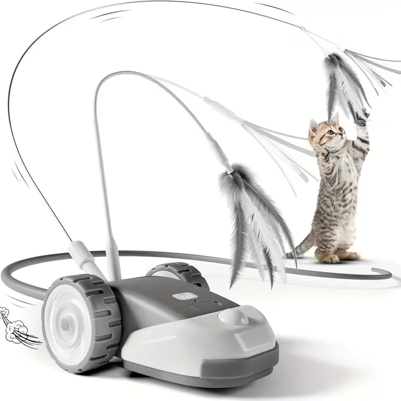 FurFlicko Smart Interactive Cat Toy for Indoor Cats