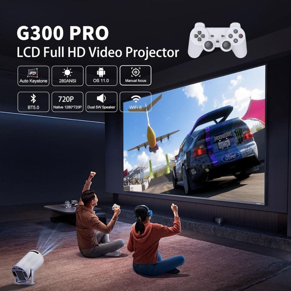 GamyView Portable Mini Game Projector