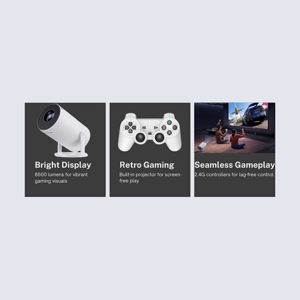 GamyView Portable Mini Game Projector