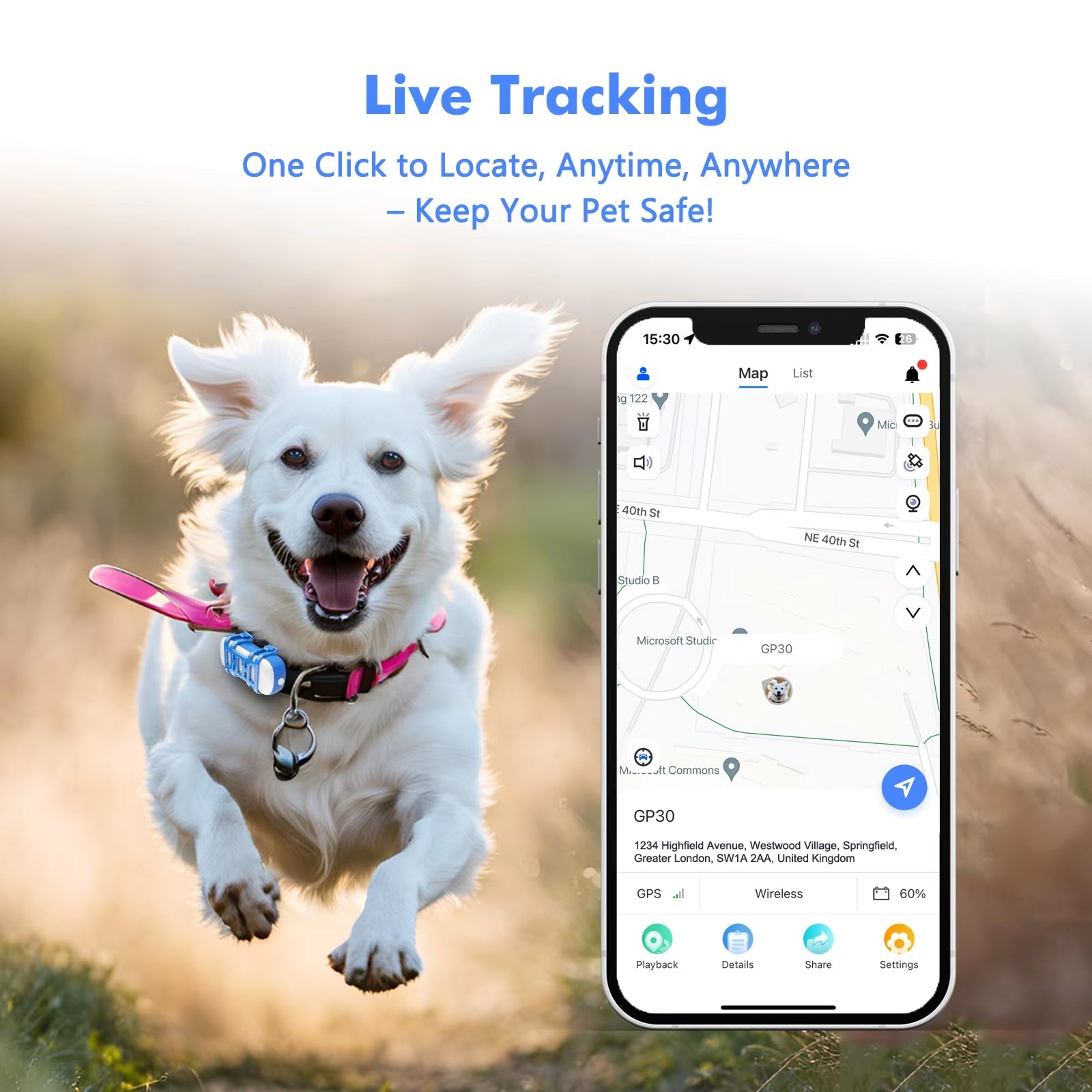 PupPinpoint 2.0 GPS Dog Tracker