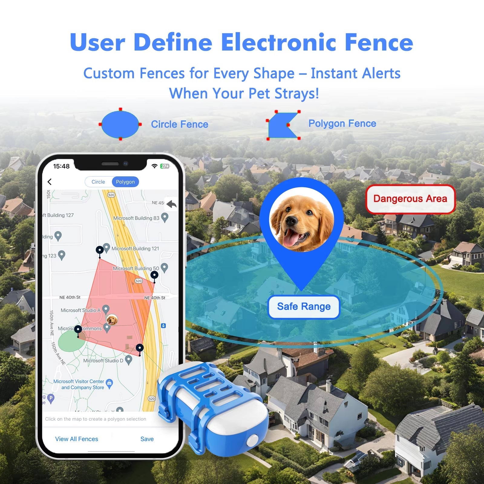 PupPinpoint 2.0 GPS Dog Tracker