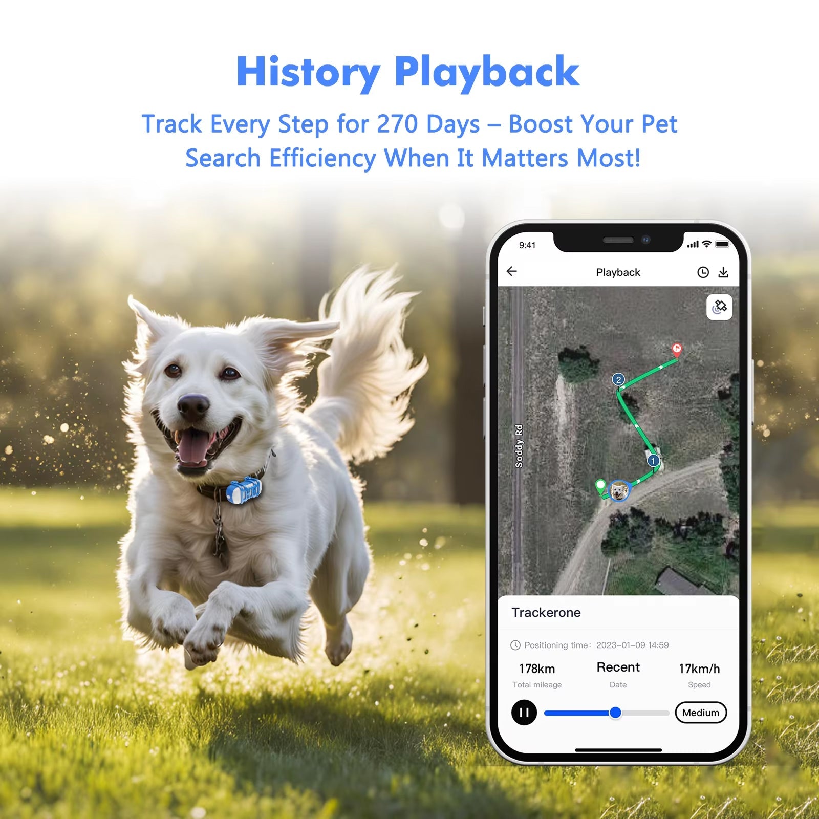 PupPinpoint 2.0 GPS Dog Tracker