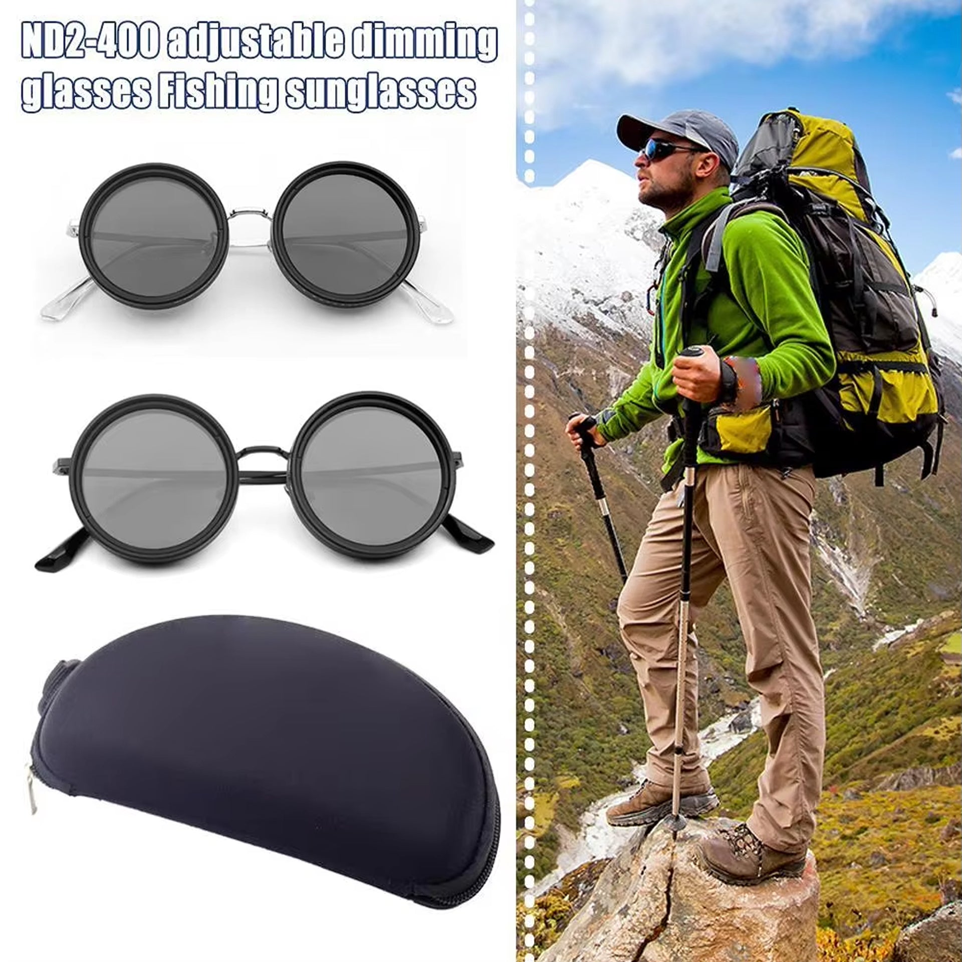 Glasfishy ND9 Polarized Fishing Sunglasses