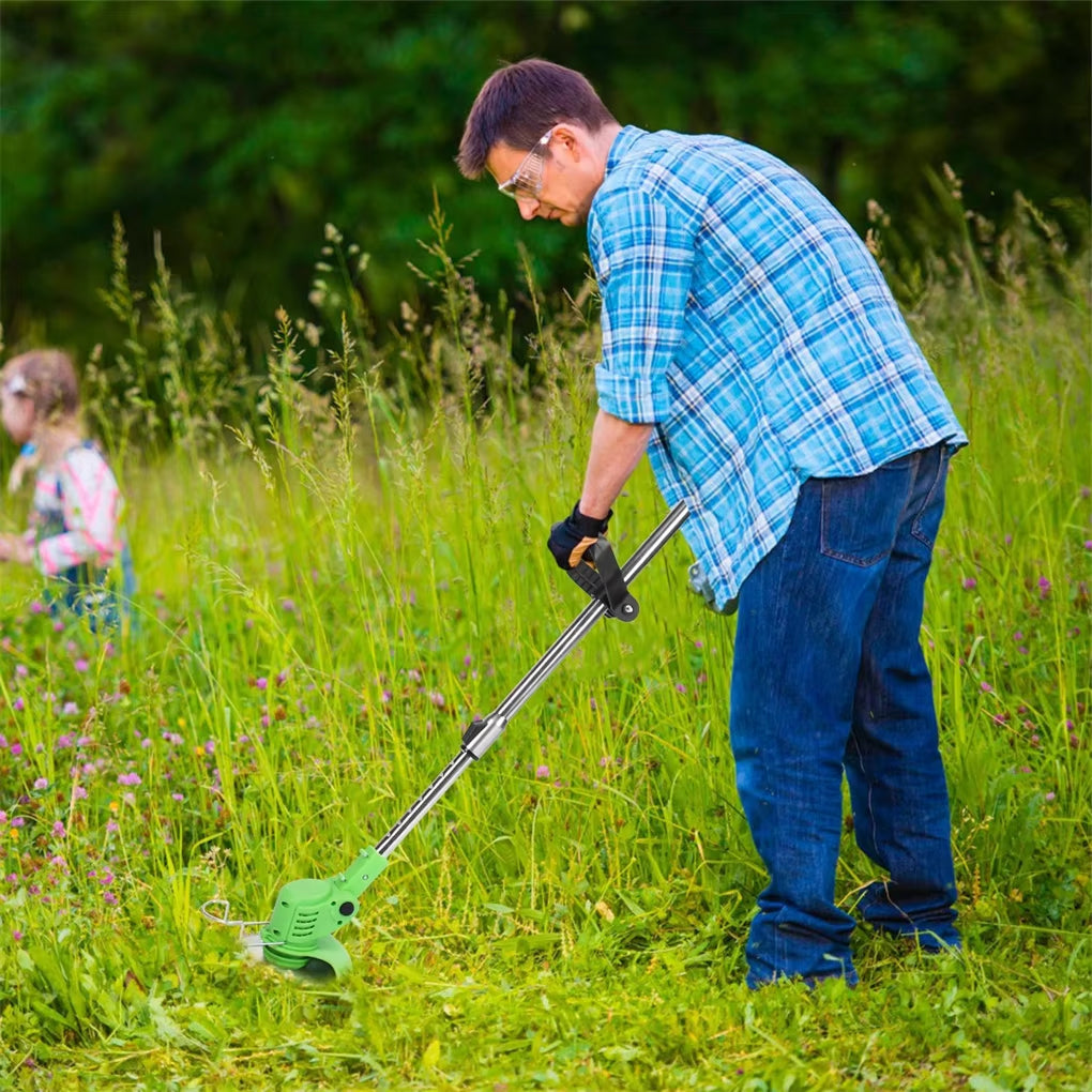 Yardex Cordless Weed Eater & Brush Cutter | Lightweight Lawn Trimmer