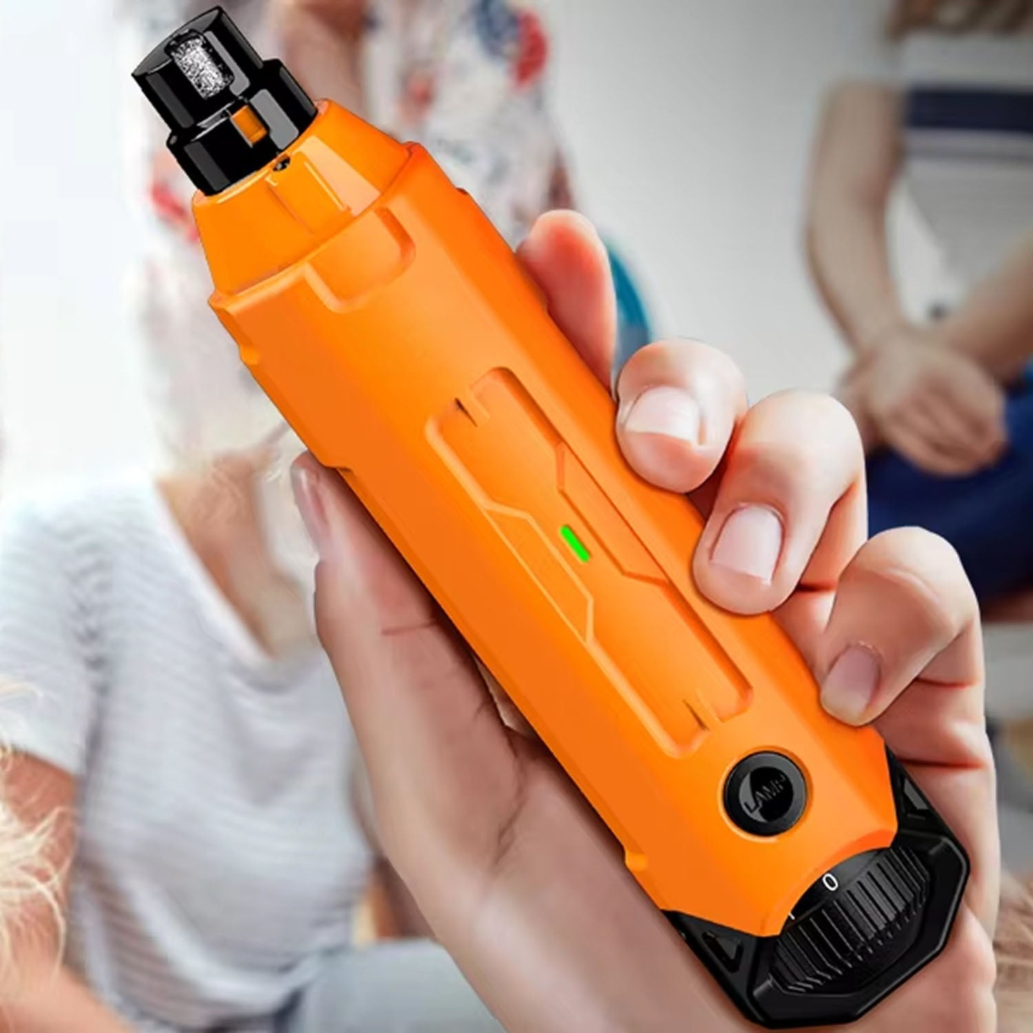 GrinPaw Ultra-Quiet Dog Nail Grinder with LED Lights