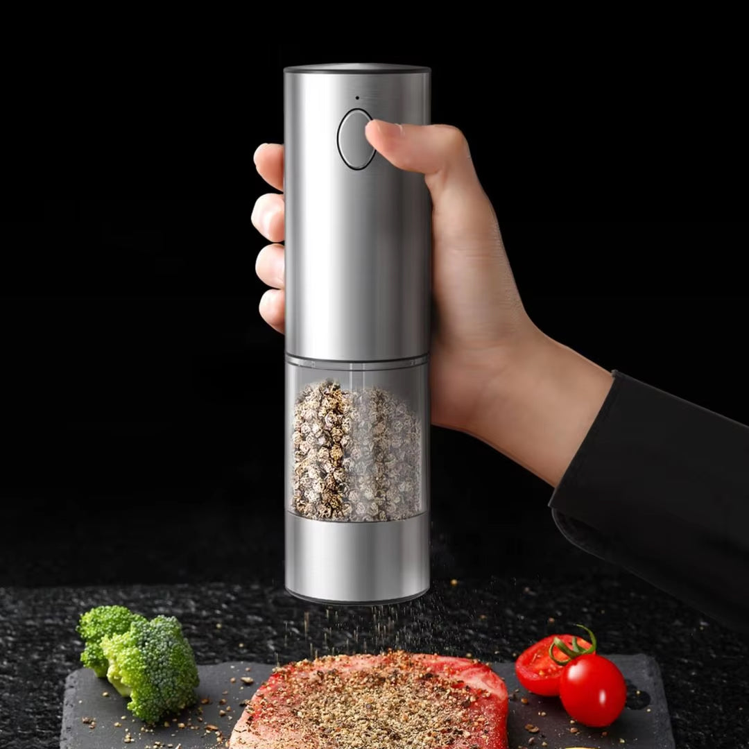 GrindPep Electric Salt and Pepper Grinder Set
