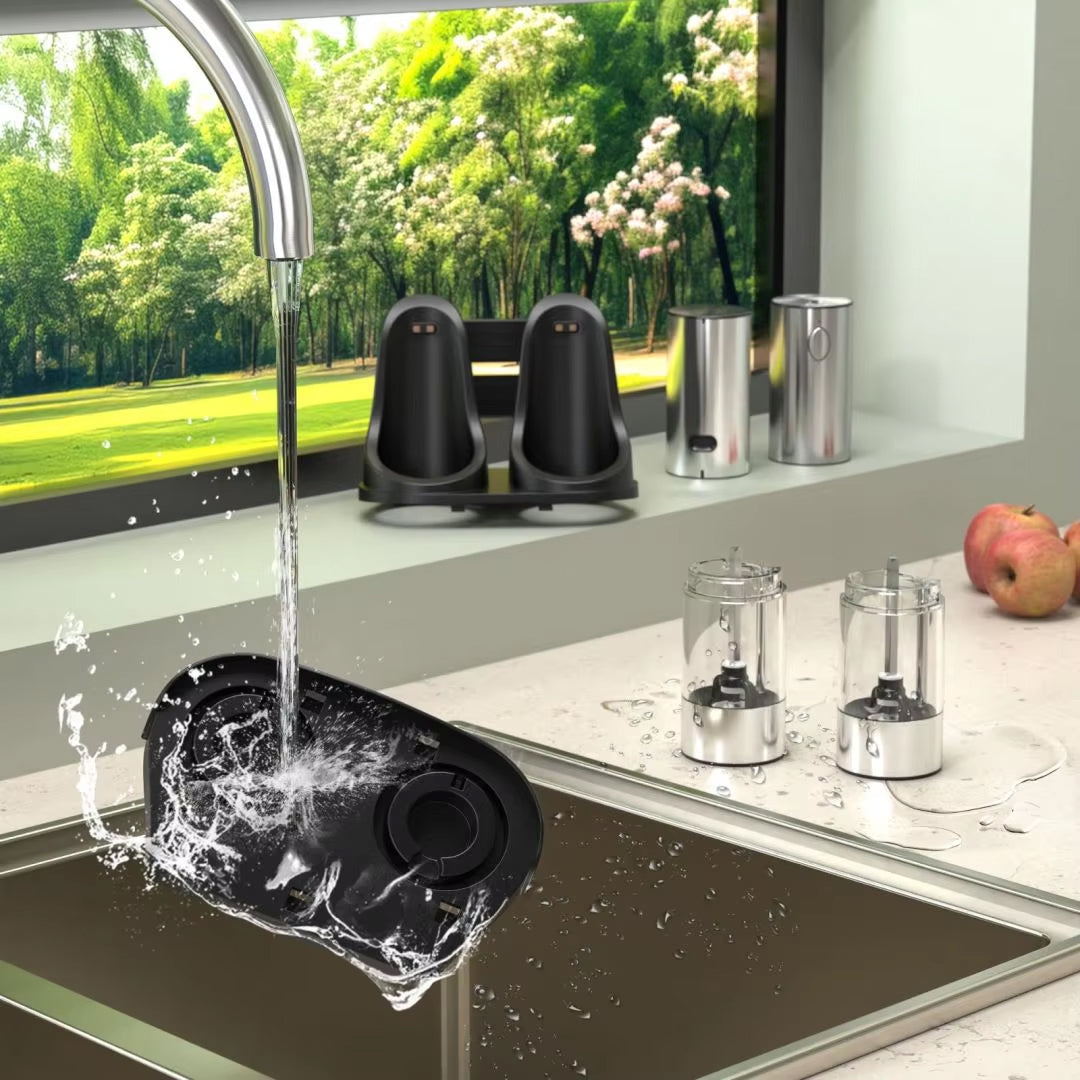 GrindPep Electric Salt and Pepper Grinder Set