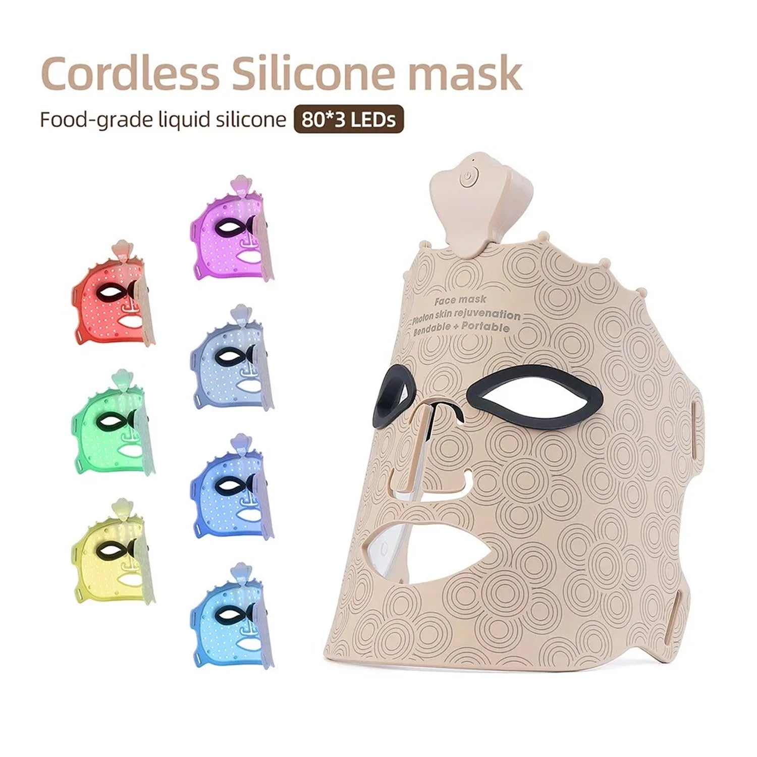 HaloGlowi LED Face Mask | 7-Wavelength Light Therapy
